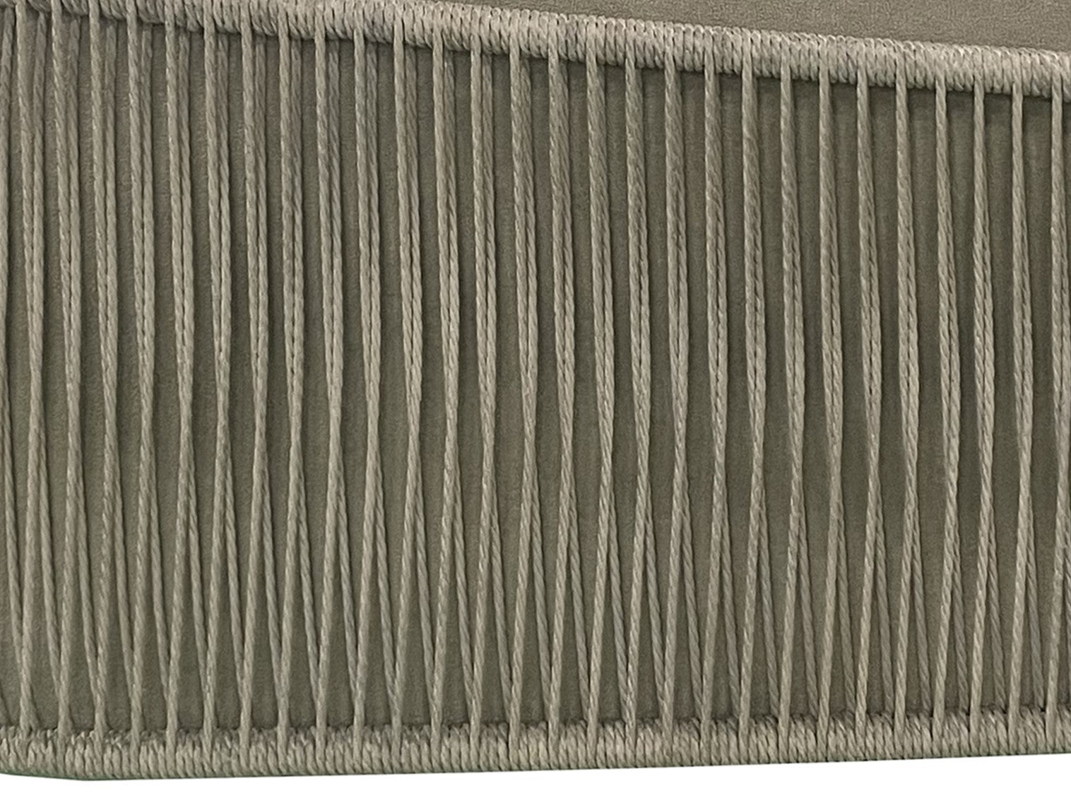 Accent Chair with Rope Designed Exterior