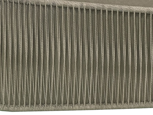 Accent Chair with Rope Designed Exterior