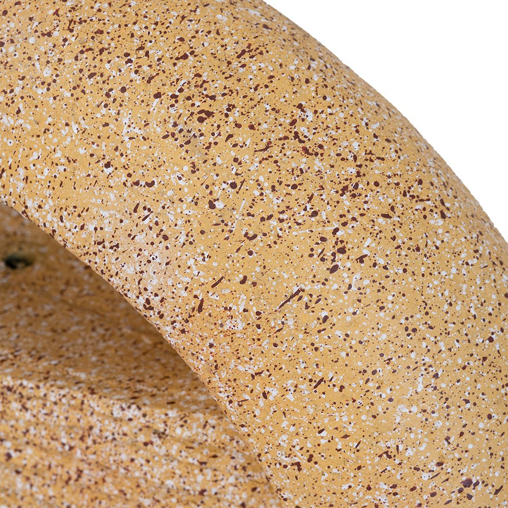 21.7x21.7x34.3" Cement Round Water Fountain with Light and Pump - Groovy Boardz