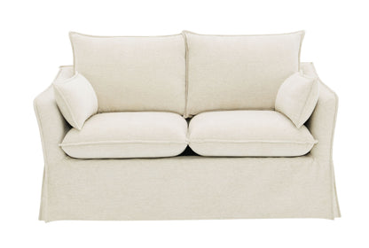Shane Beige Linen 3Pcs Living Room Set (Sofa, Loveseat, Chair)