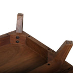 59x16.5x31" Sierra Six Drawer Sideboard, Wood Credenza/Cabinets/Chests/Nightstands - Groovy Boardz