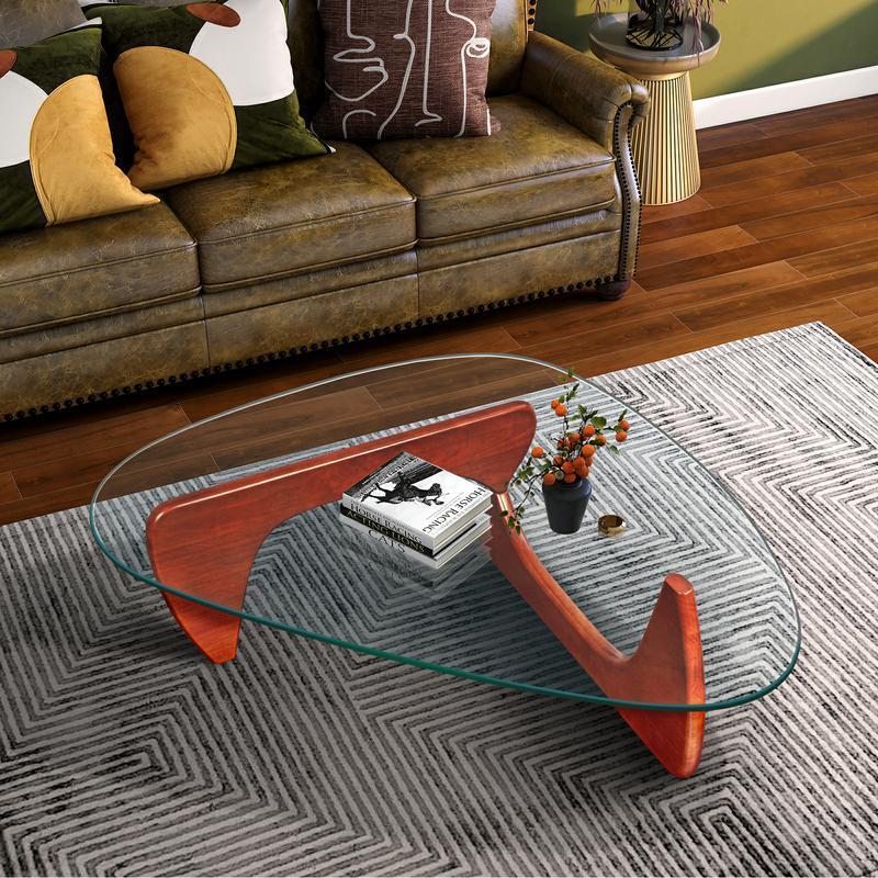 Geo Glass Coffee Table