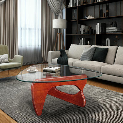 Geo Glass Coffee Table