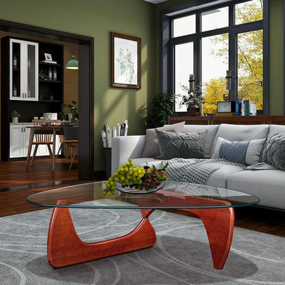 Geo Glass Coffee Table