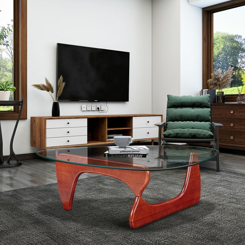 Geo Glass Coffee Table