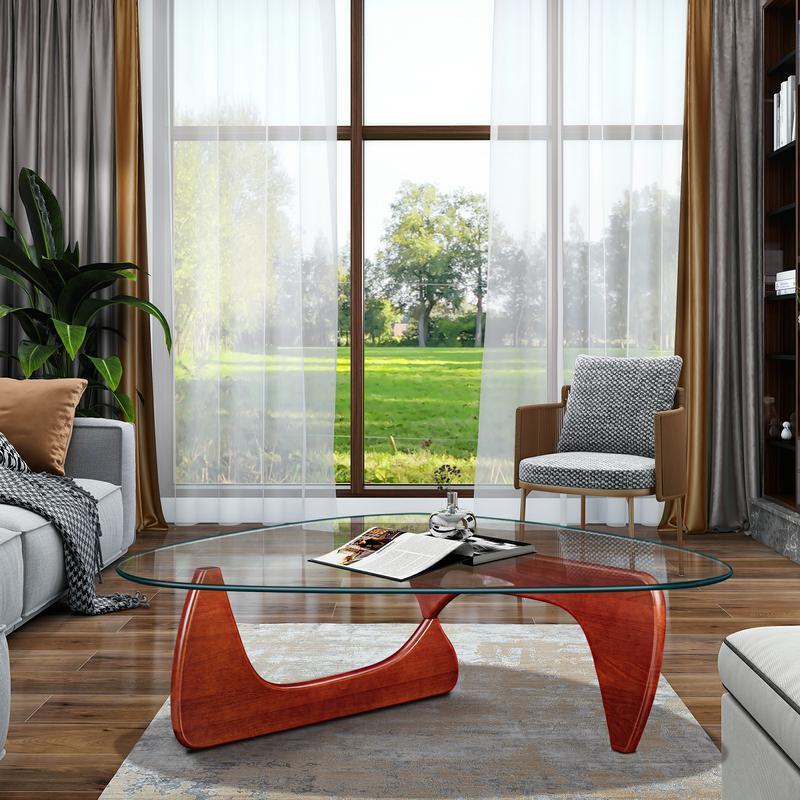 Geo Glass Coffee Table