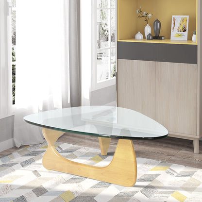 Geo Glass Coffee Table