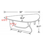Geo Glass Coffee Table
