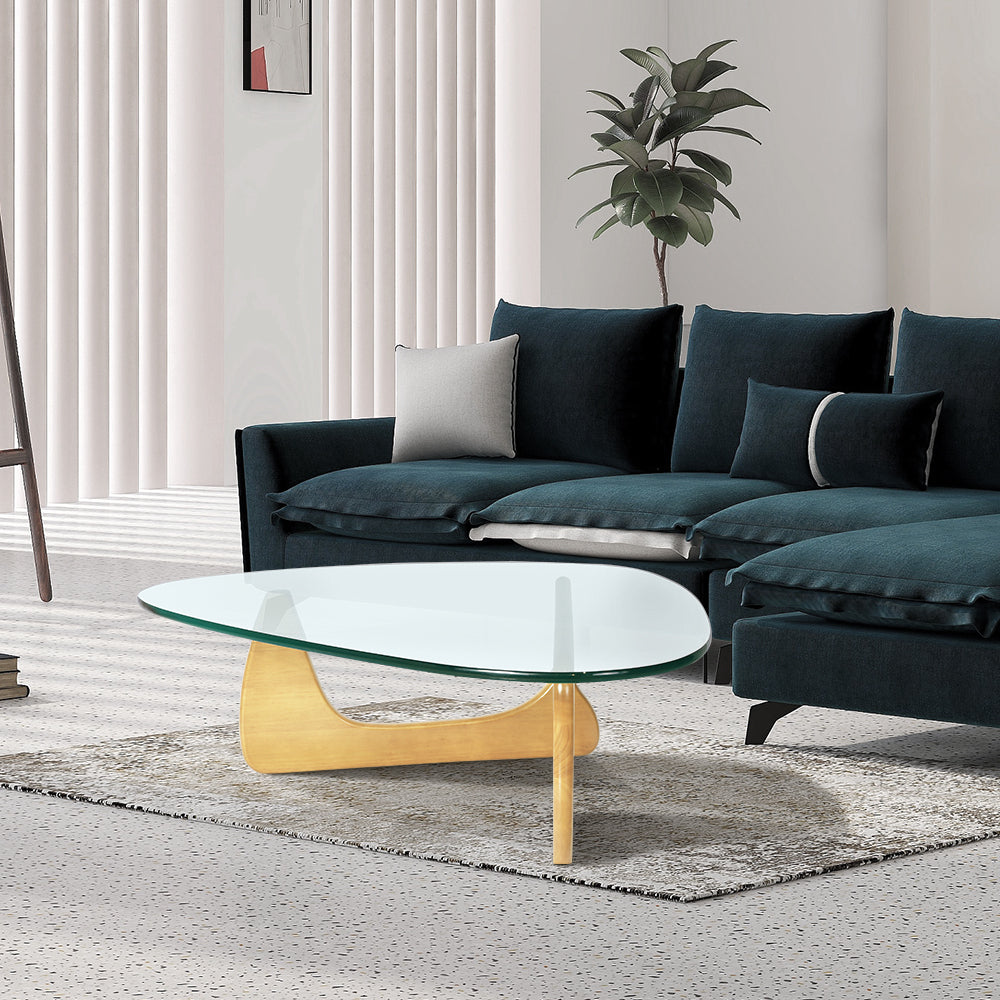 Geo Glass Coffee Table
