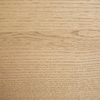 Tino Oak Wood Mid-Century Desk w/ 4 Drawers