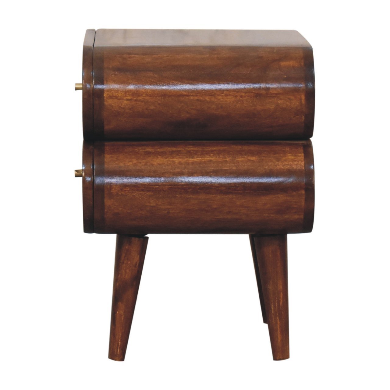 Artisan Furniture Solid Wood Bubble Chestnut Bedside