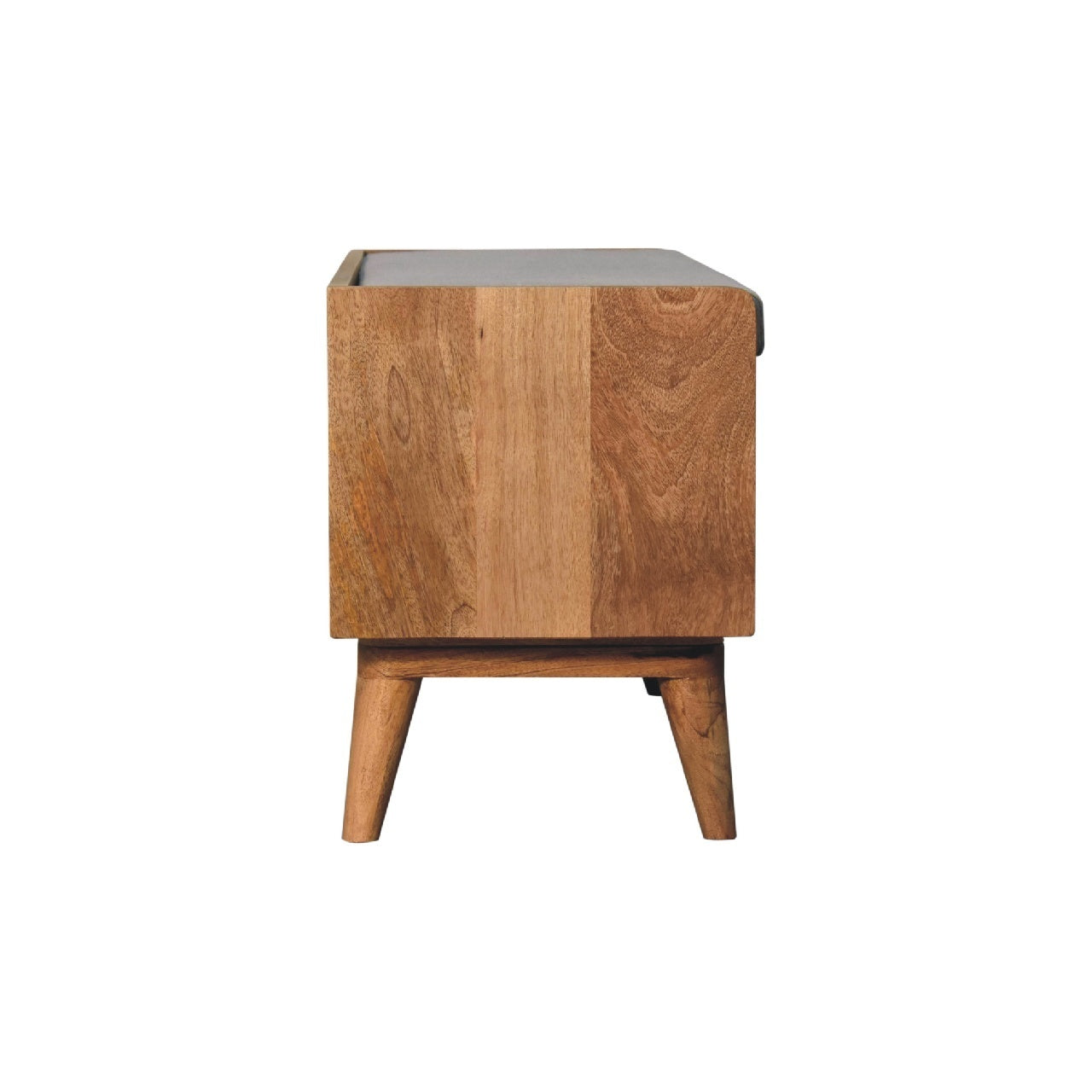 Oak-ish Nordic Storage Bench