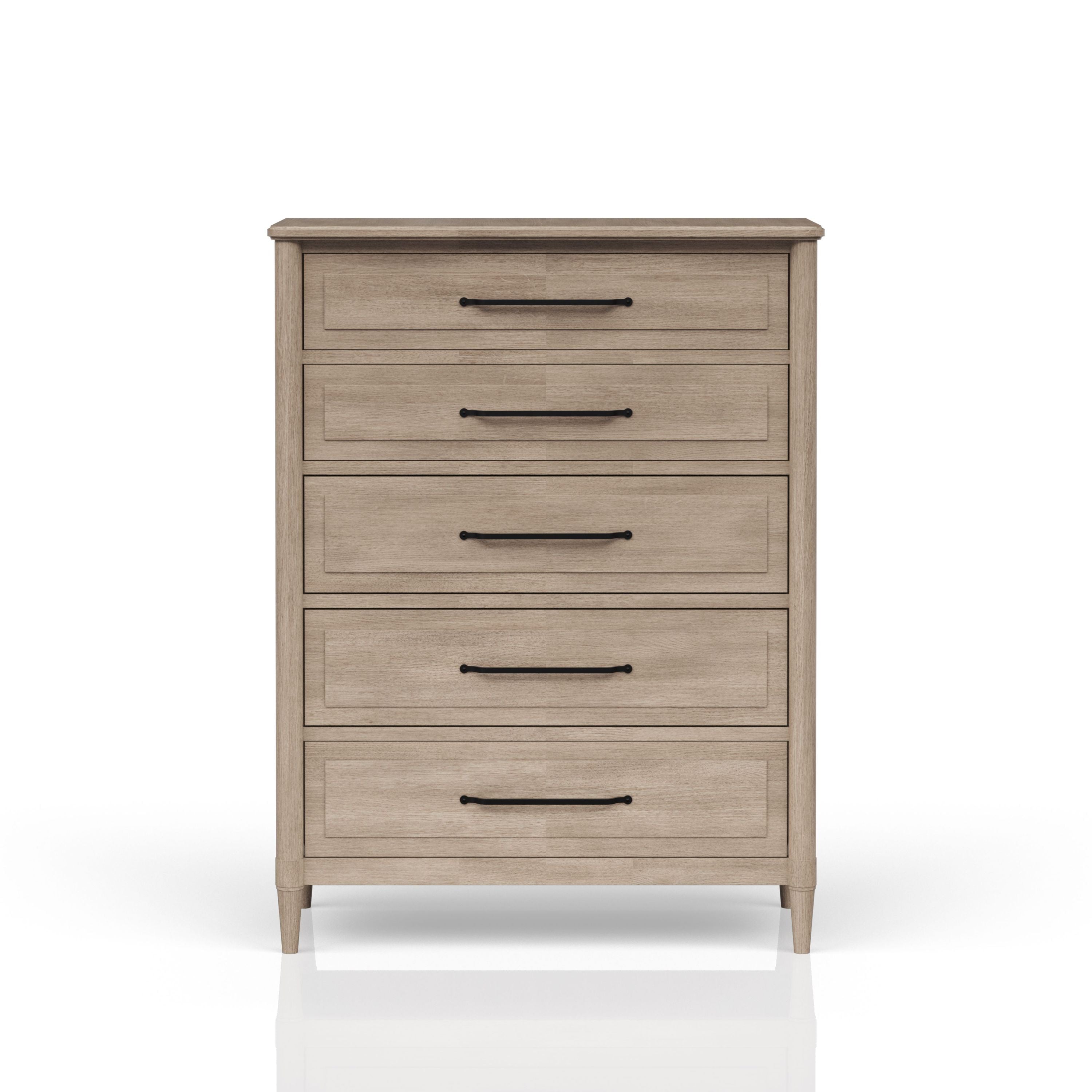 5 Drawer Chest Sand Finish