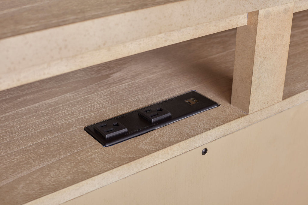 72' Entertainment Console in Sand Finish