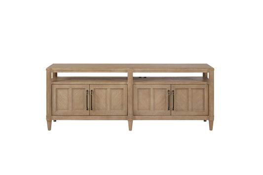 72' Entertainment Console in Sand Finish