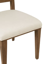 Wood Arch Back Chair - Cocoa/ White Sand (Set of 2) Dining Chair