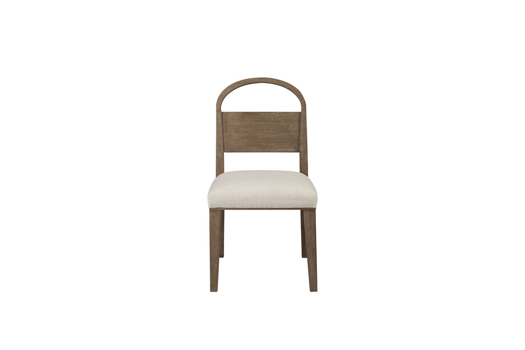 Wood Arch Back Chair - Cocoa/ White Sand (Set of 2) Dining Chair