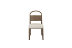 Wood Arch Back Chair - Cocoa/ White Sand (Set of 2) Dining Chair