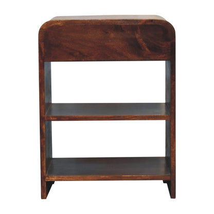 Artisan Furniture Solid Wood Aspen Open Bedside