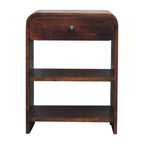 Artisan Furniture Solid Wood Aspen Open Bedside
