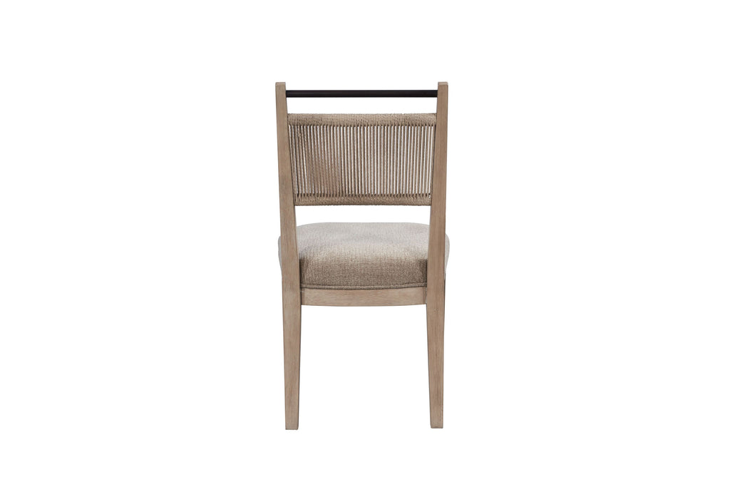 Rope Back Chair - Toffee/ Carmel