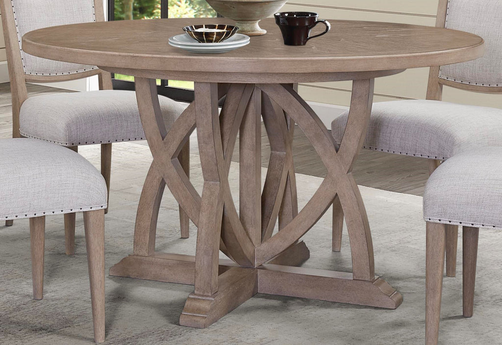 Round Dining Expandable Dining Table