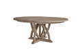 Round Dining Expandable Dining Table