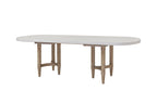 Triad Double Pedestal Dining Table with Leaf