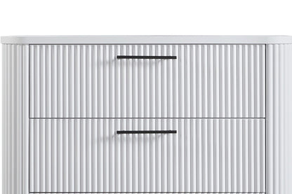 4 Drawer Chest - White