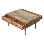 Sonata Oak Solid Wood Coffee Table with Timeless Design.