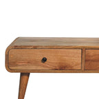 Sonata Oak Solid Wood Coffee Table with Timeless Design.