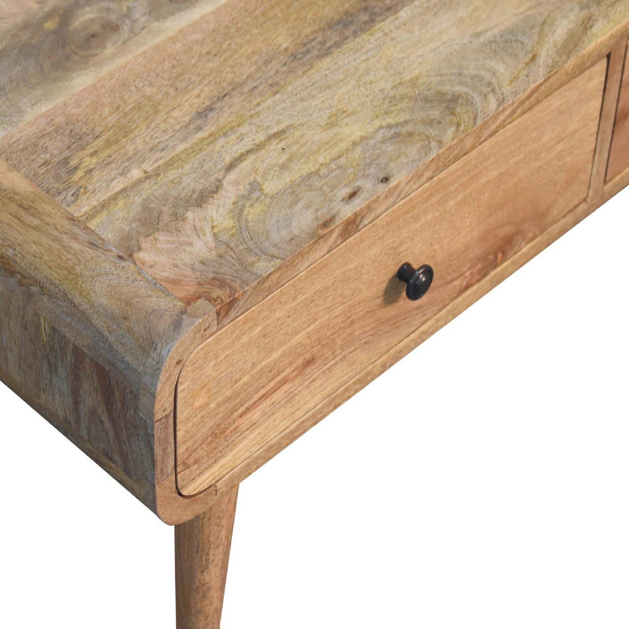 Sonata Oak Solid Wood Coffee Table with Timeless Design.