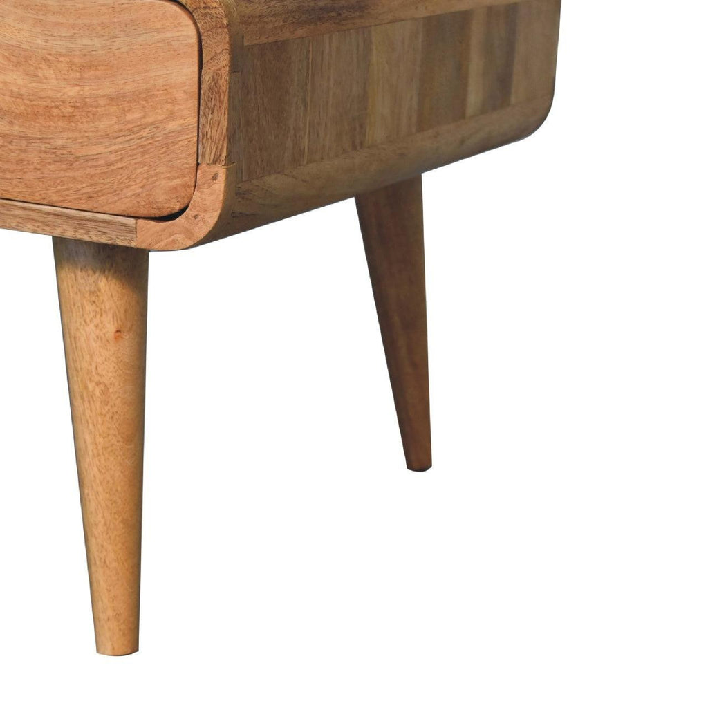 Sonata Oak Solid Wood Coffee Table with Timeless Design.