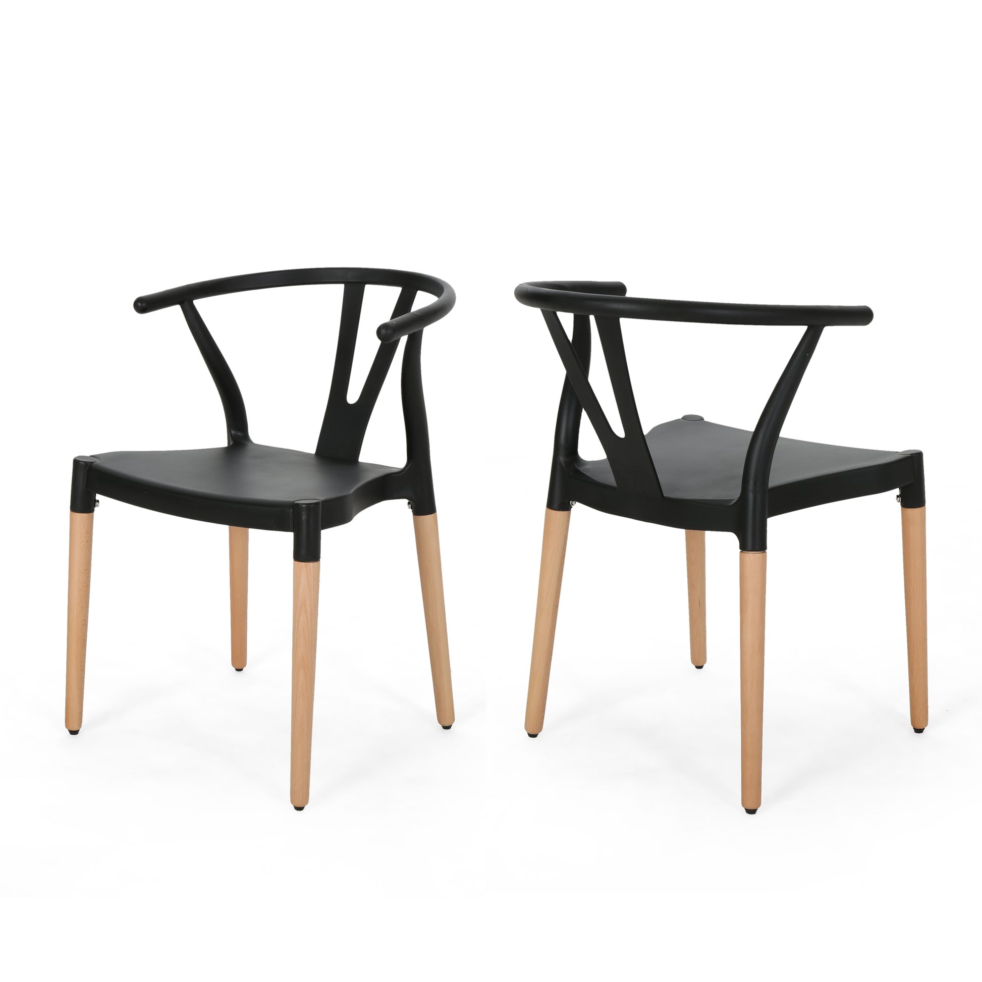 PLASTIC DINING CHAIR(set of 2) - Groovy Boardz