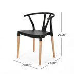 PLASTIC DINING CHAIR(set of 2) - Groovy Boardz