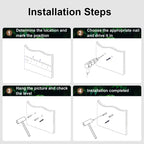 BotaniBeam Adjustable 3-Color LED Sandstone Wall Decor with Simulated Plants - 3D Art Sculpture, Glass Vase & Remote Control Light