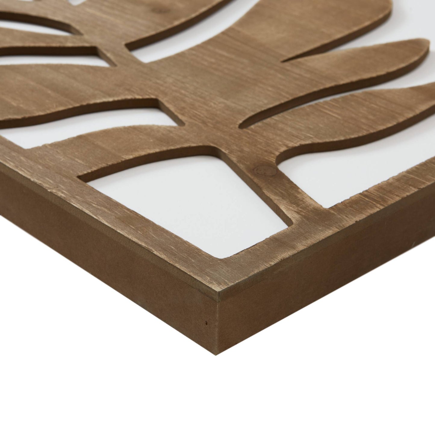 Birch Botanical Two-tone Wood Panel Wall Décor Set Wall Decor