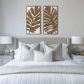 Birch Botanical Two-tone Wood Panel Wall Décor Set Wall Decor