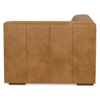 Stylish Modern Brown Wood Rex Modular Corner Sofa Unit.