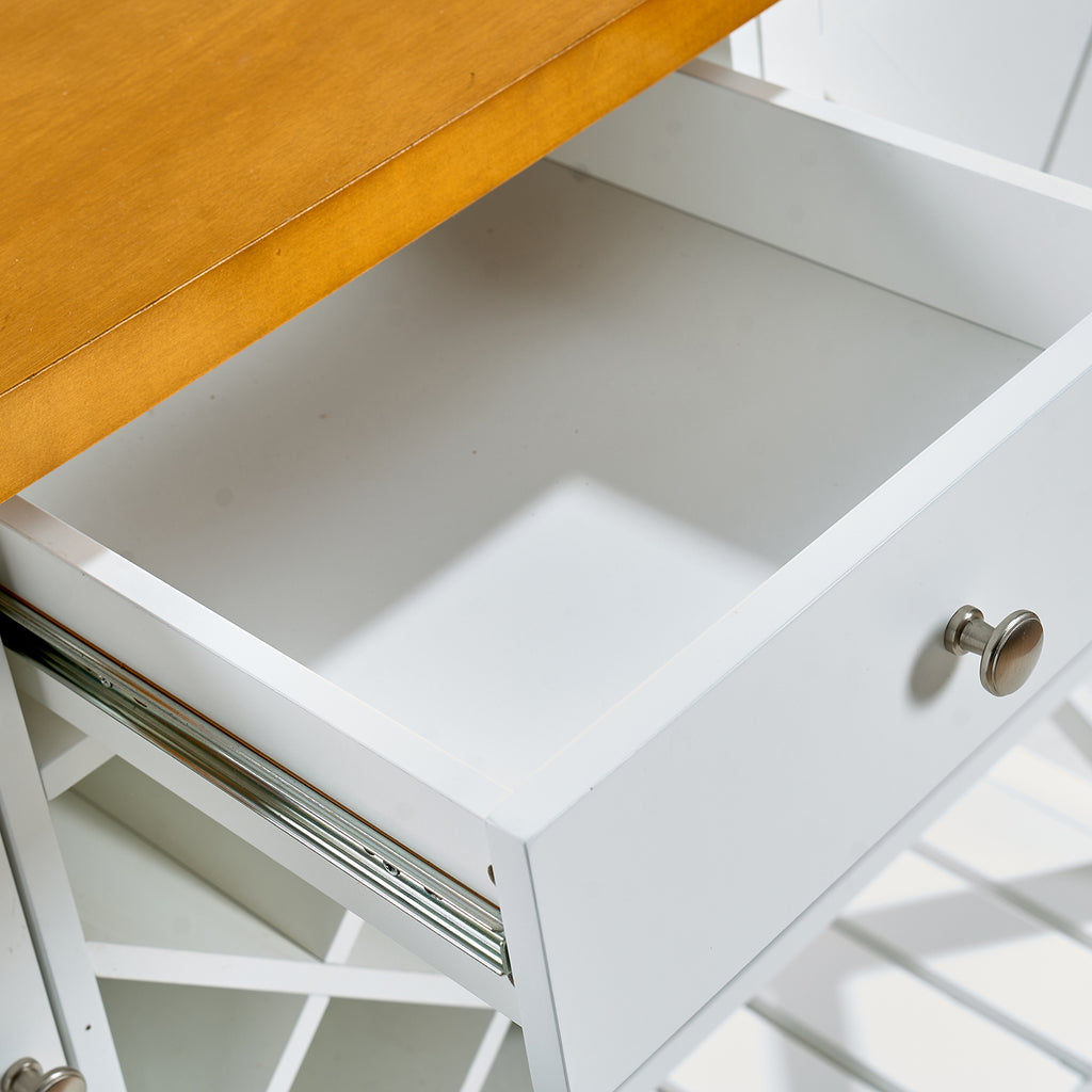 Bar cabinet Console Table with 2-Door Cabinet & 1 Drawers, Coffee Bar, Wine rack,Entryway Table with Storage Shelf, Sofa Tables Buffet Sideboard for Kitchen, Hallway, Dining, Living Room, White
