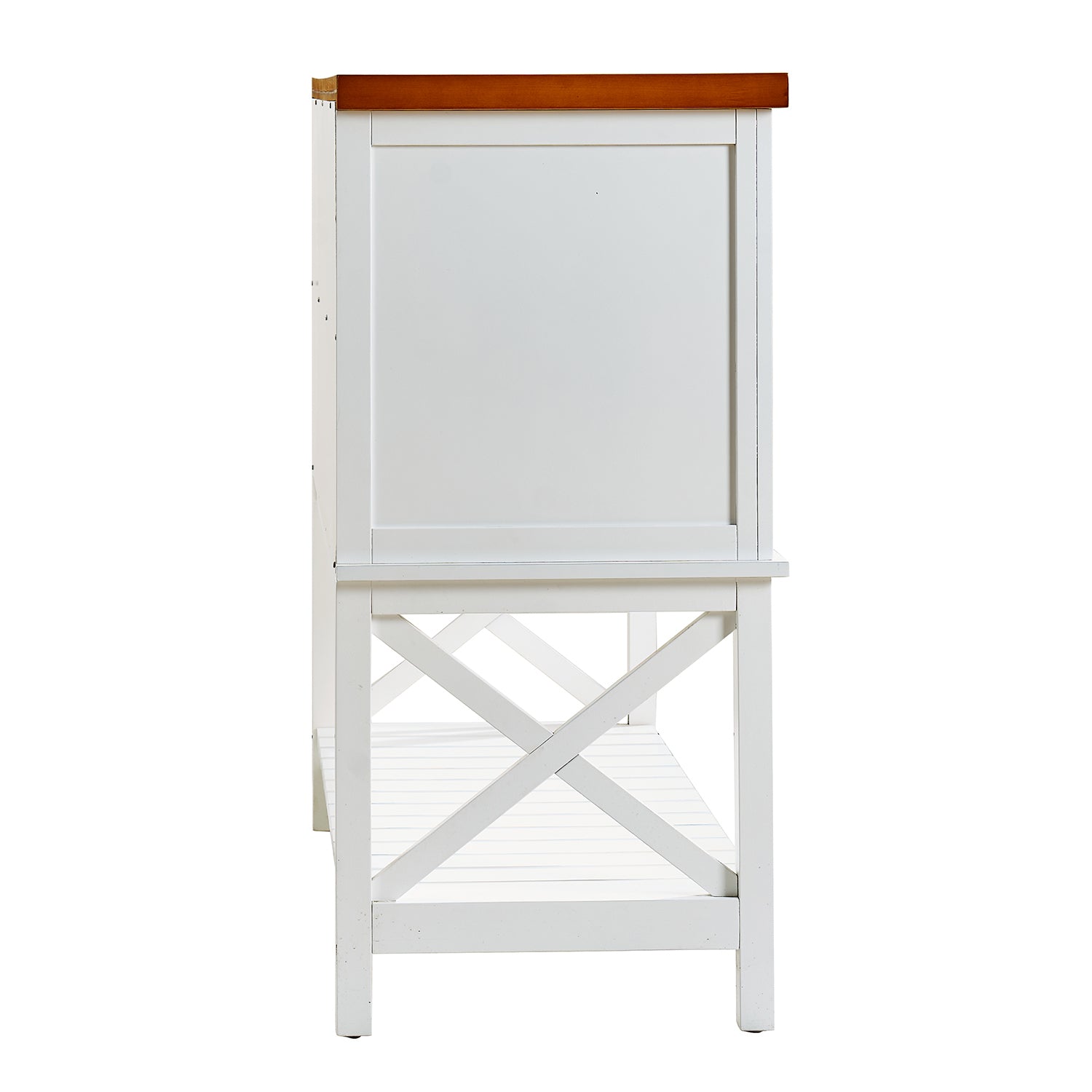 Bar cabinet Console Table with 2-Door Cabinet & 1 Drawers, Coffee Bar, Wine rack,Entryway Table with Storage Shelf, Sofa Tables Buffet Sideboard for Kitchen, Hallway, Dining, Living Room, White