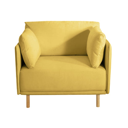 Grand Sunlit Serenity Accent Chair