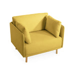 Grand Sunlit Serenity Accent Chair