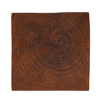 TESS Modern Side Table – Stylish Cent Table Compatible with Living Room, Bedroom, or Office – Versatile Home Furniture with Design and Sturdy Construction,Dark Brown Color End Table