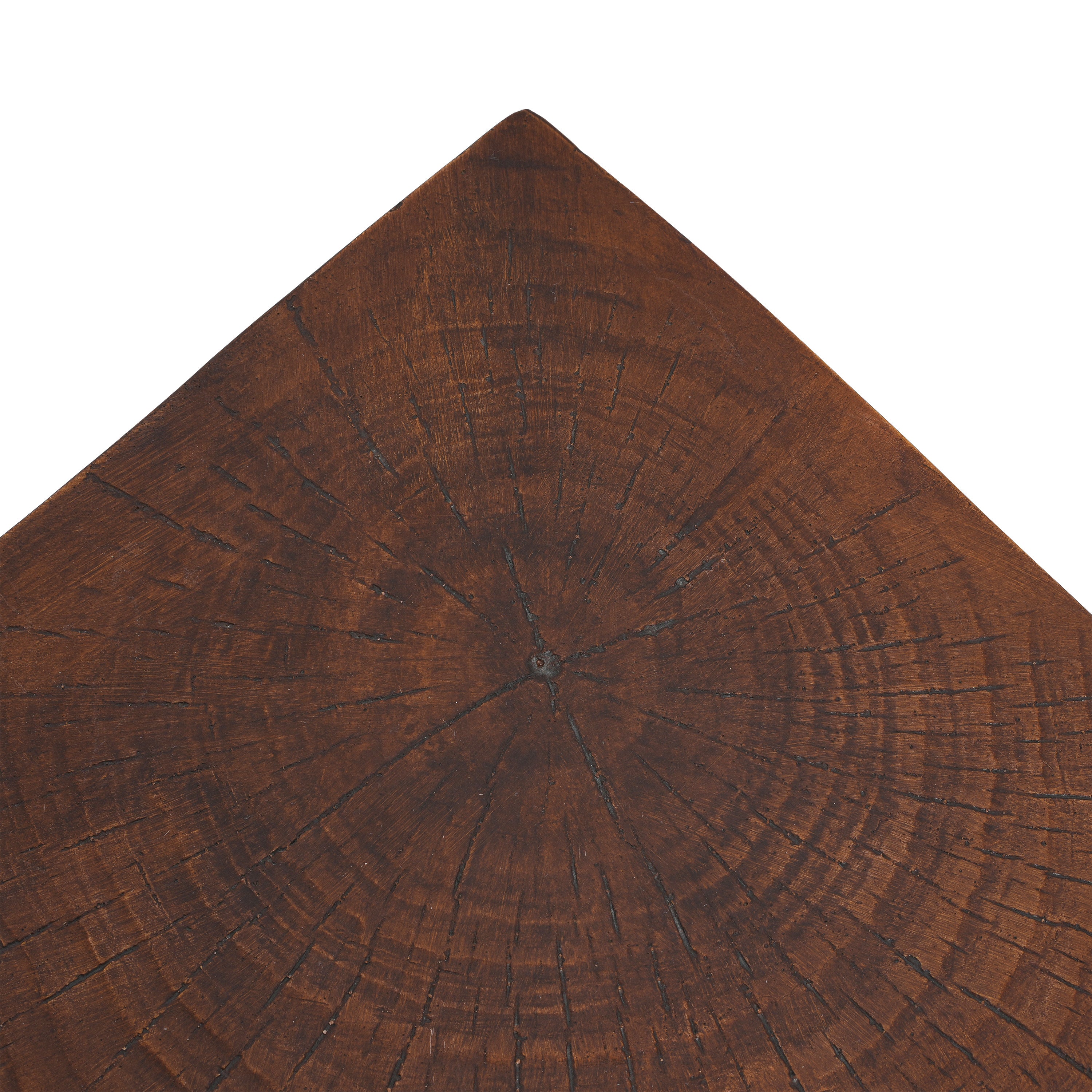 TESS Modern Side Table – Stylish Cent Table Compatible with Living Room, Bedroom, or Office – Versatile Home Furniture with Design and Sturdy Construction,Dark Brown Color End Table