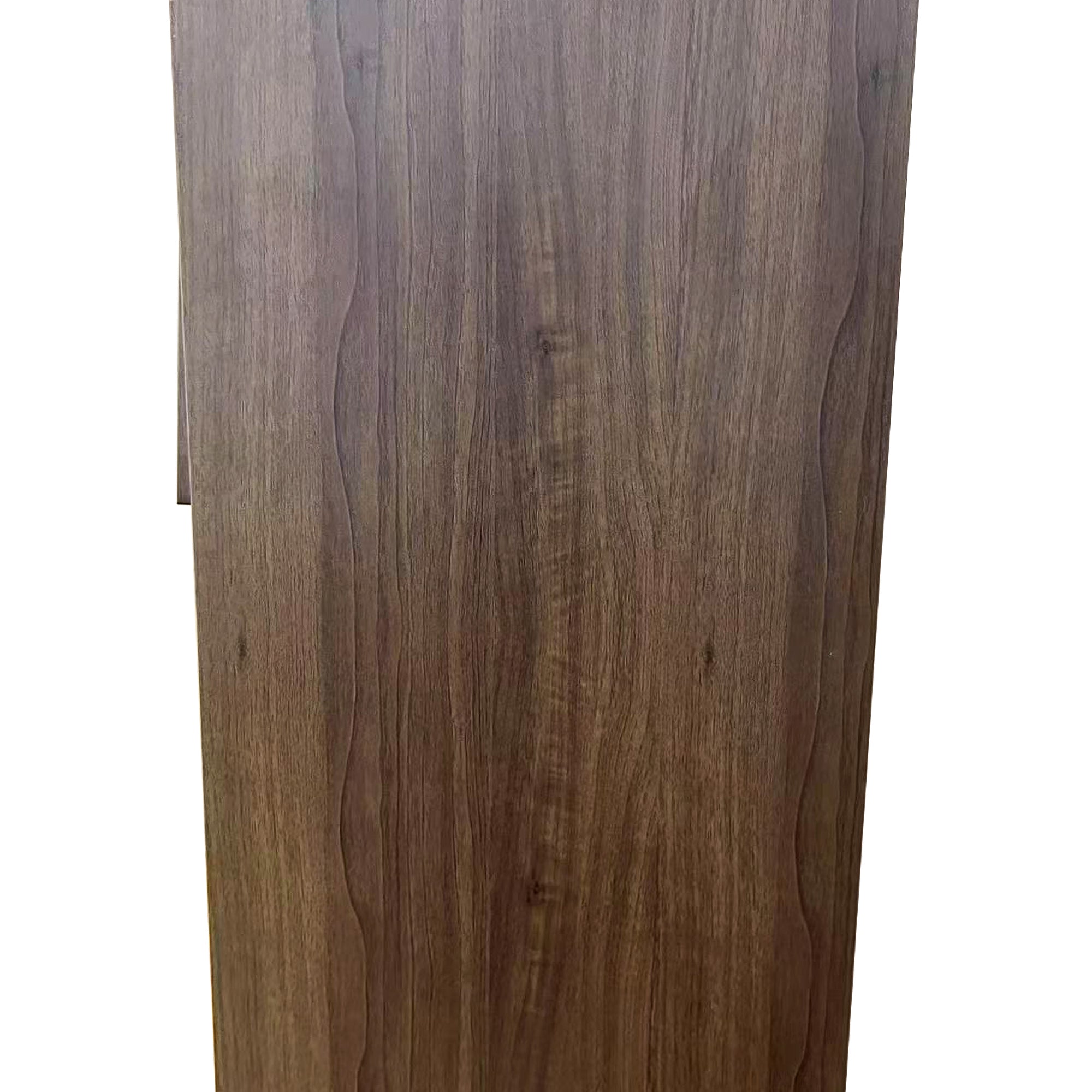 57'' Tall Metal 4 Flip Doors Cabinet, with Ample Storage Space for Bedroom, Office, Living Room, Hallway, Entryway (Walnut) Storage Cabinet