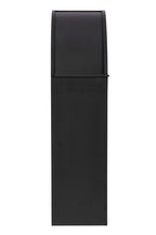 Bookcase, 4-Shelf Tall Bookshelf, 45.66' Wood Open Display Floor Arched Bookcase, Large Storage Organizer for Library, Bedroom, and Living Room (Black)