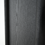 73.25'' Tall Vintage Display Cabinet with Double Glass Doors, Traditional Style China Cabinet Curio Cabinet for Collectibles for Hallways Living Room, Kitchen, Home, Studio or Workspace - Black - Groovy Boardz