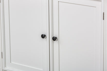 78.75'' Tall Display Shelves with 5 Colors Adjustable LED Ceiling Light, Retro-style Bookcases with Tempered Glass Shelves for Living Room, Home, Office, Studio or Workspace, White