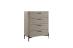 4 Drawer Chest - Taupe
